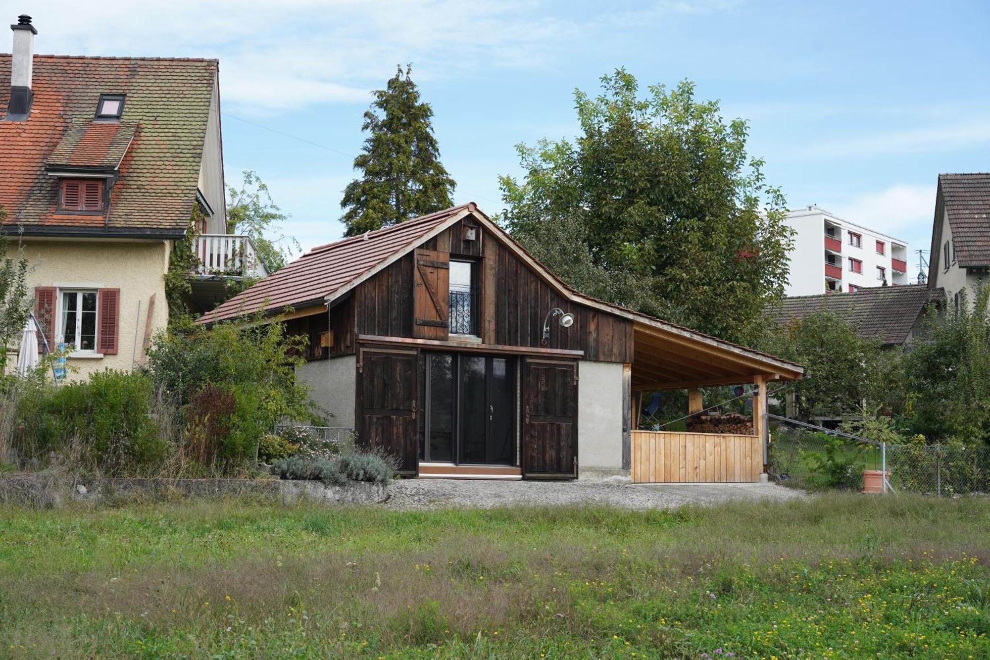 Tiny House Chez Claudine - Relaxen, Workspace, Naehe Thermen, Netflix, Free Parking & Wifi Brugg  Exterior foto