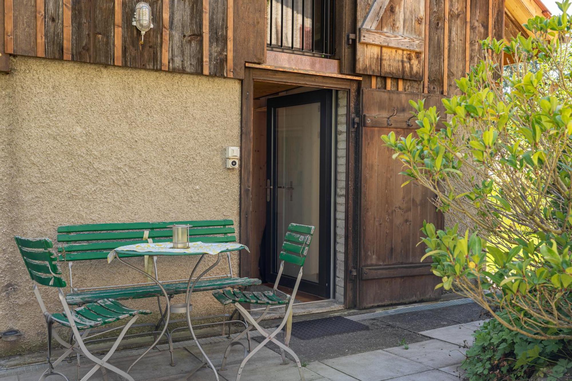 Tiny House Chez Claudine - Relaxen, Workspace, Naehe Thermen, Netflix, Free Parking & Wifi Brugg  Exterior foto