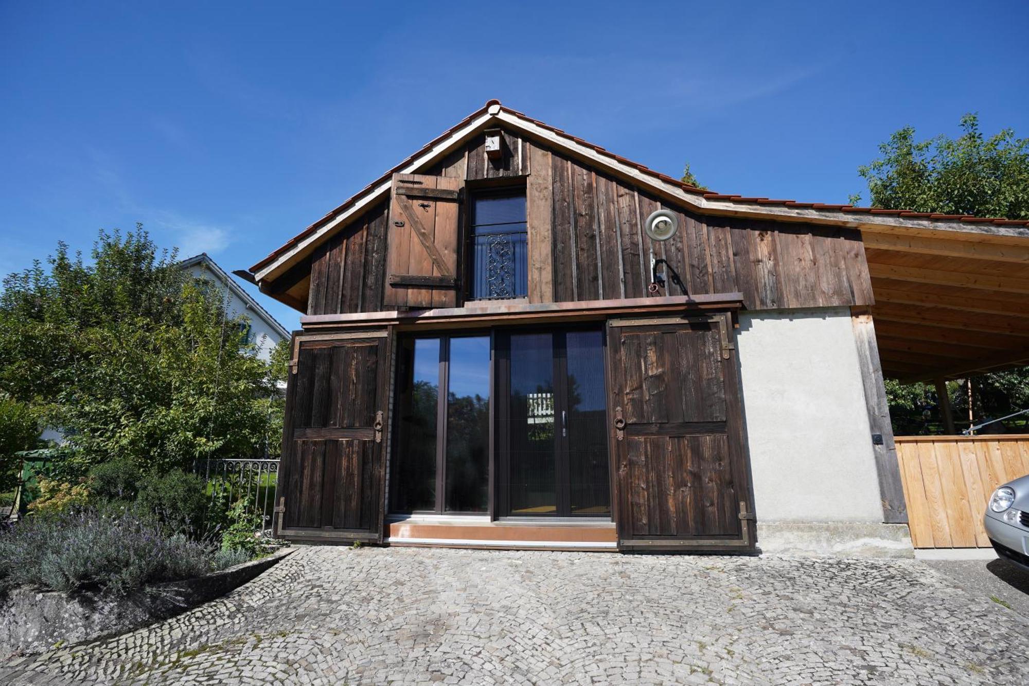 Tiny House Chez Claudine - Relaxen, Workspace, Naehe Thermen, Netflix, Free Parking & Wifi Brugg  Exterior foto